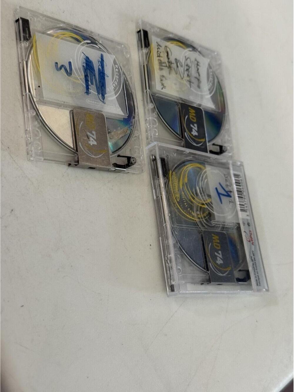 HI Space MD 74 MiniDiscs - Lot of 3